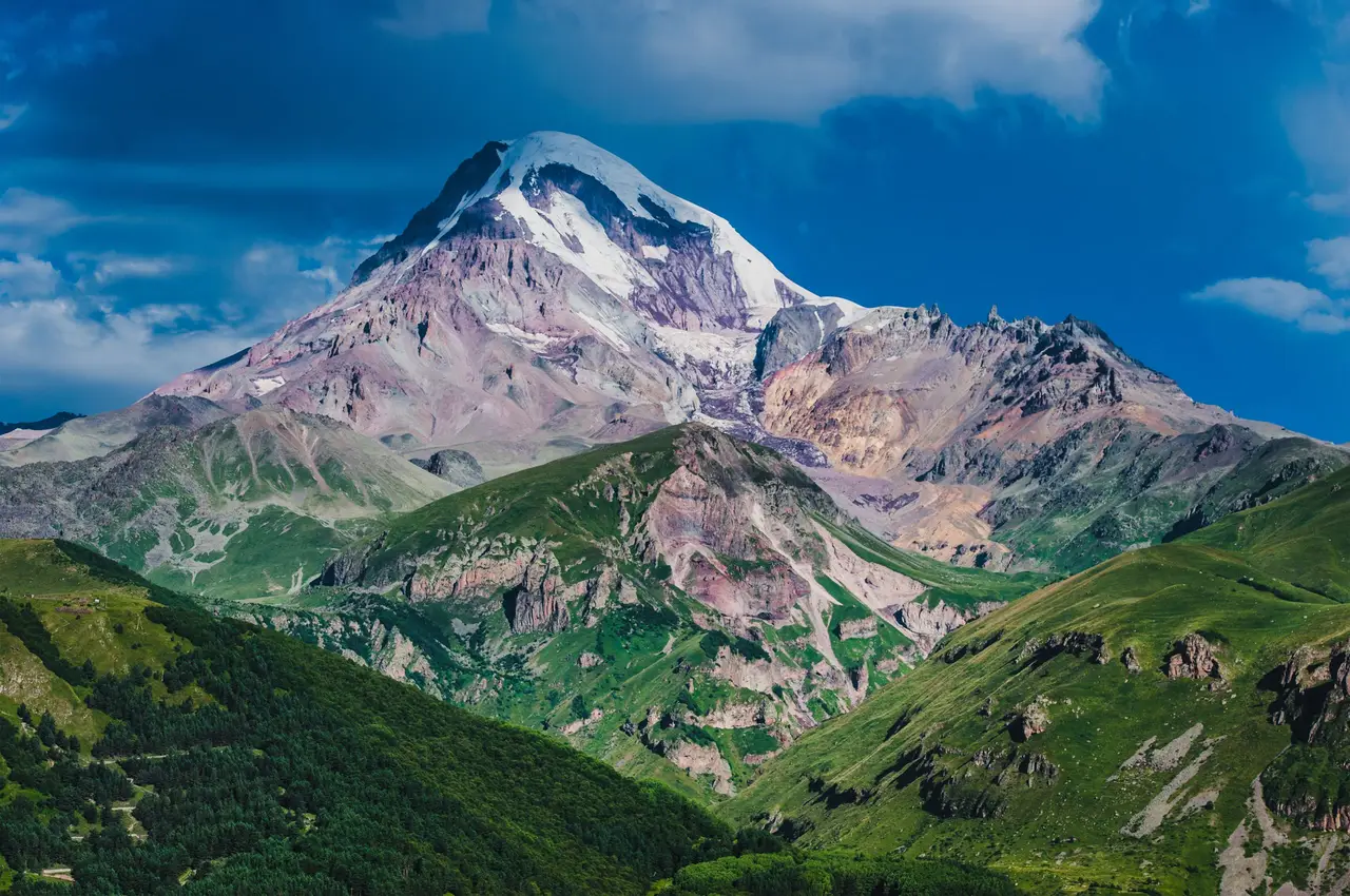 Mount Kazbek (Stepantsminda)